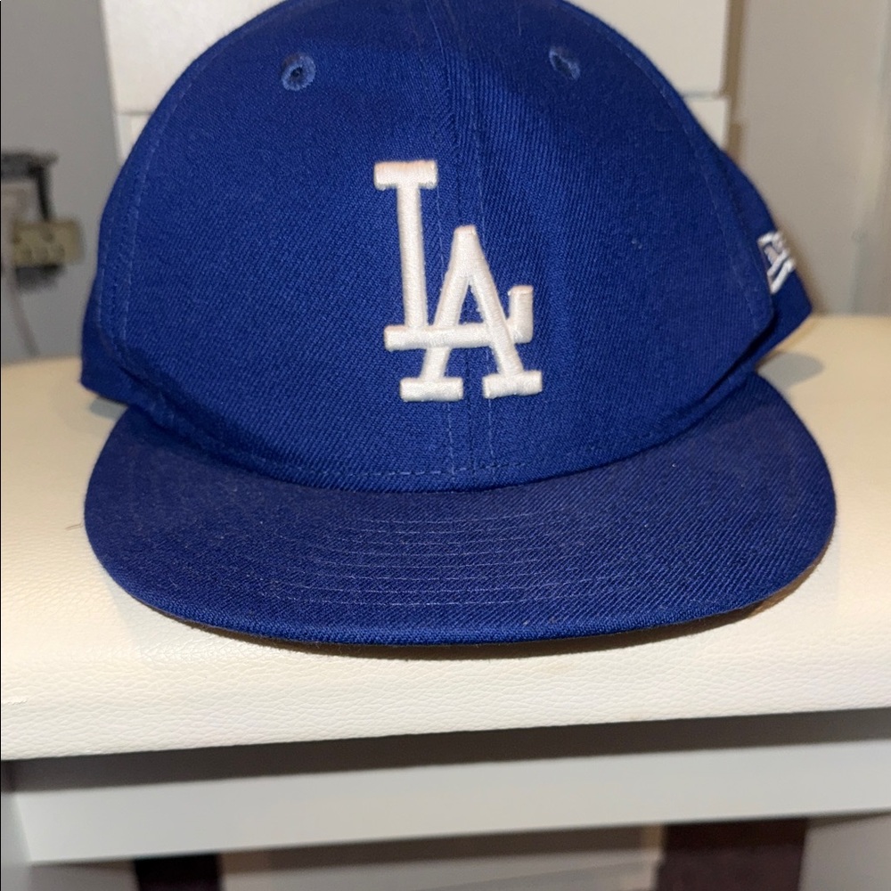Blue LA Dodgers Fitted Baseball Hat